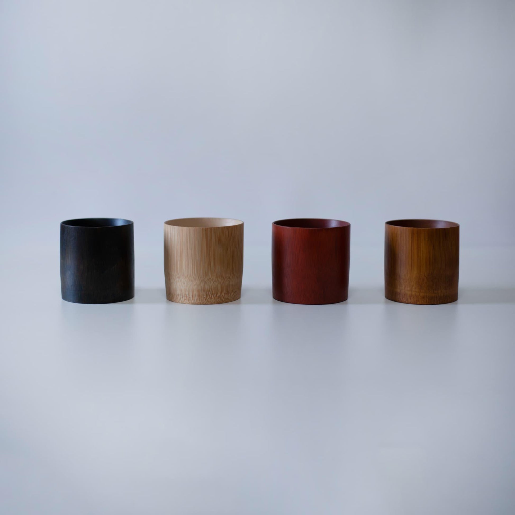 4 Types of Japanese Bamboo Cups Small: Perfect for Tea or Sake