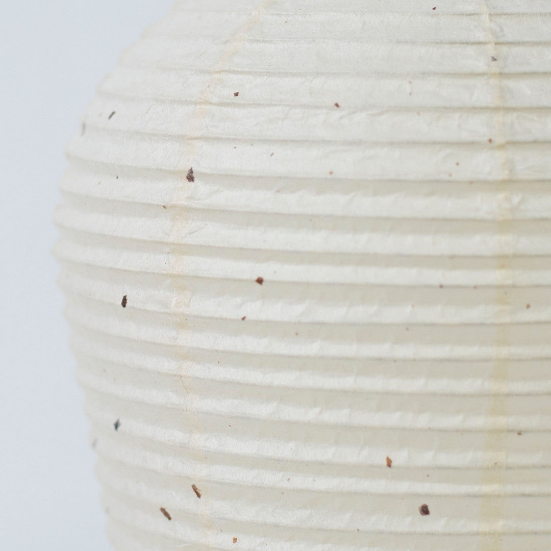 Japanese Paper Table Lamp "PAPERSON 01" – A handcrafted washi bedside lamp with a distinctive texture