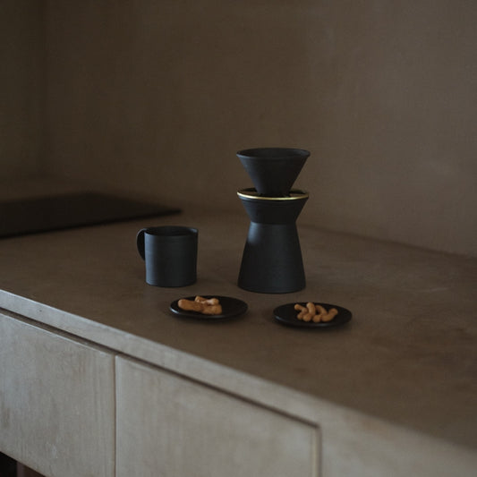 Japanese Coffee ware on a Japandi Kitchen