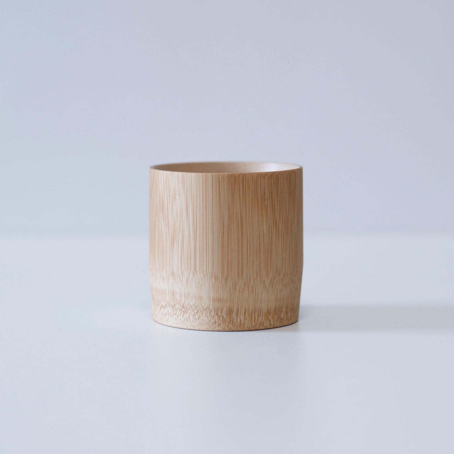 Japanese bamboo cup crafted with traditional techniques from Kyoto, Japan.