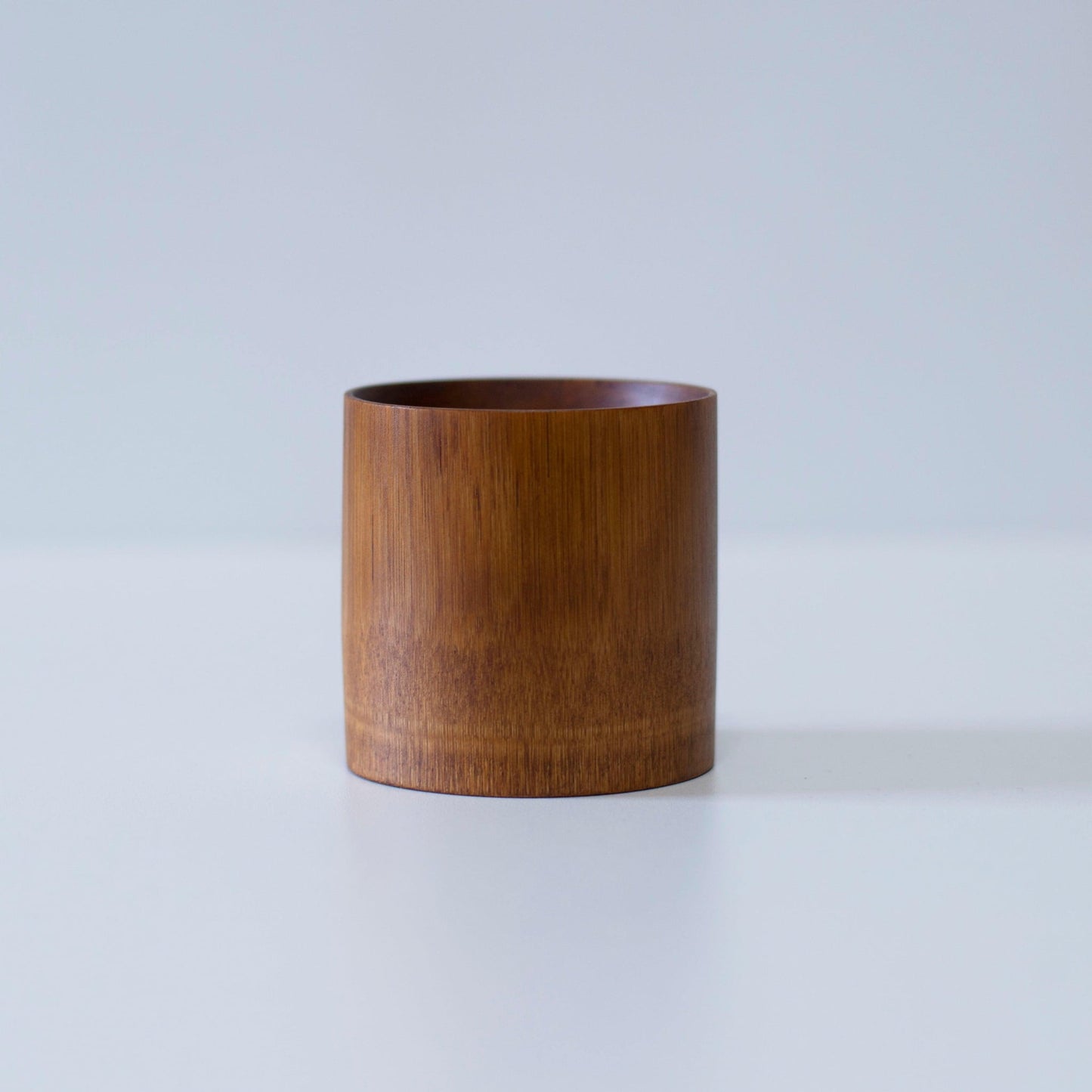 Japanese bamboo cup crafted with traditional techniques from Kyoto, Japan.