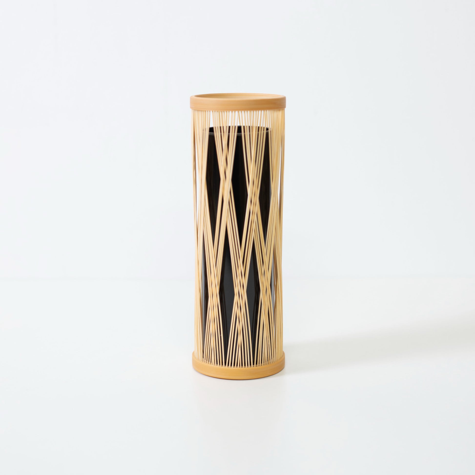 Japanese Bamboo Ikebana Vase “Entwined Branch” – Japandi flower vase with wabi-sabi for ikebana flower arrangement