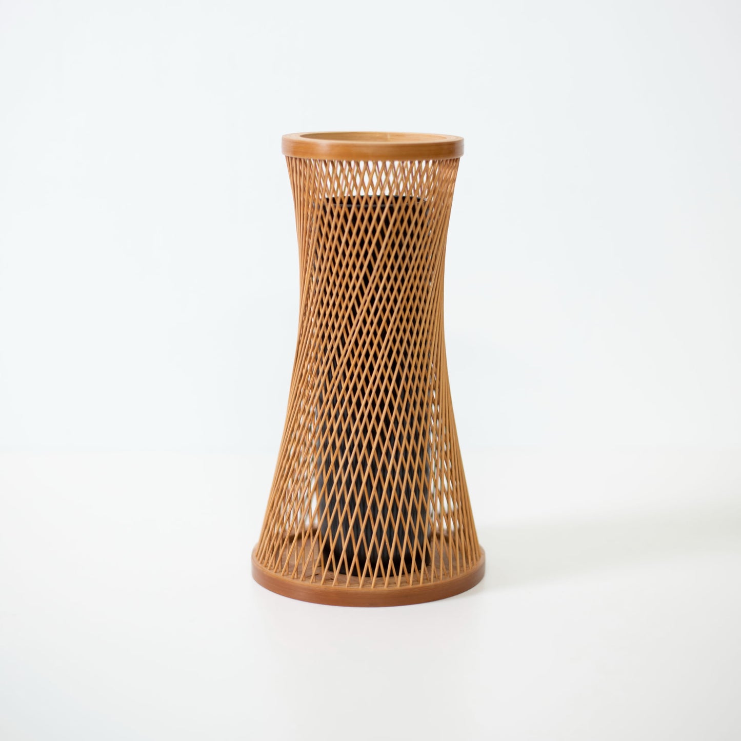 Japanese Bamboo Ikebana Vase “Kanon” – Sophisticated bamboo flower vase with wabi-sabi for ikebana flower arrangement