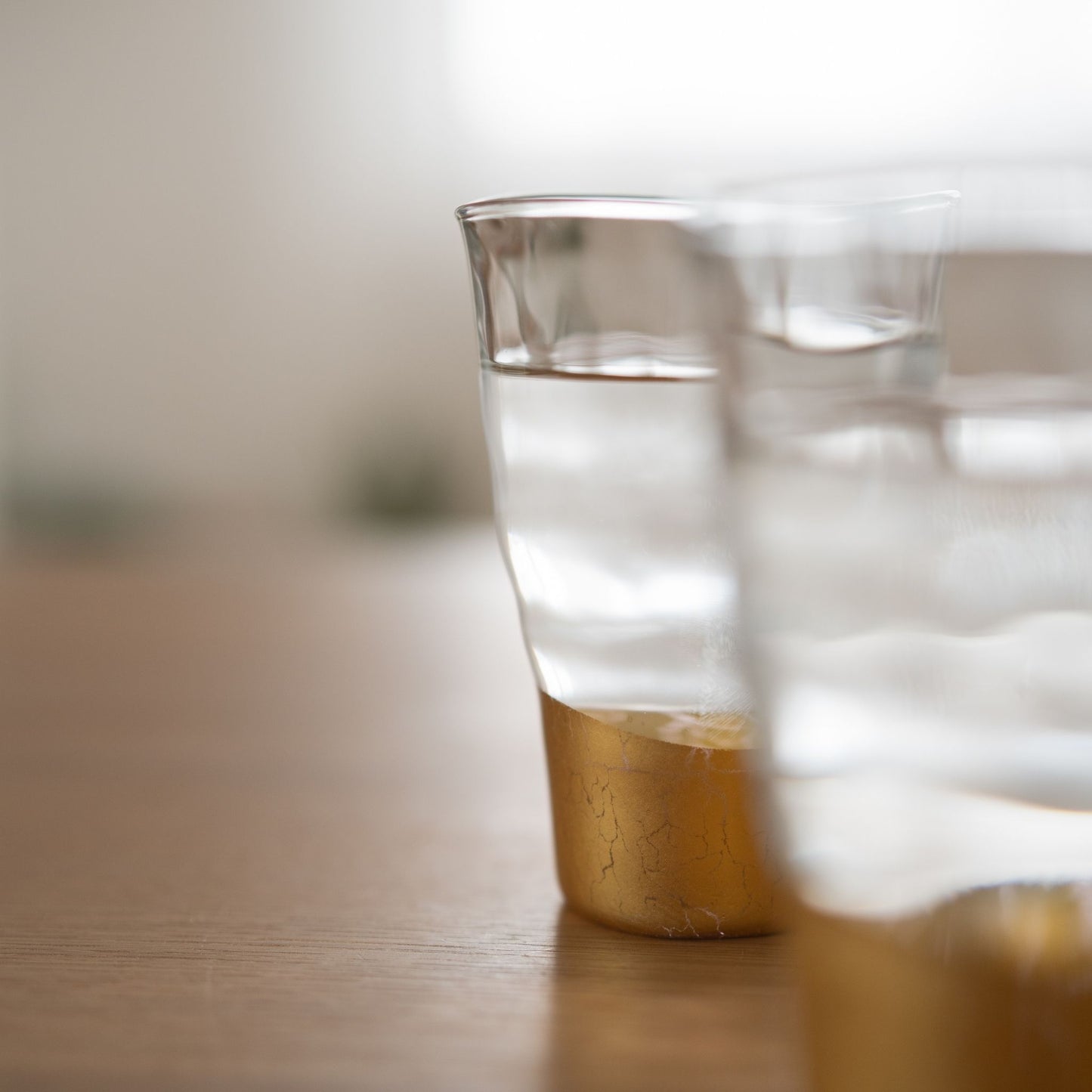 Japanese gold leaf sake glass set – handcrafted japanese sake cup set from Kanazawa Japan