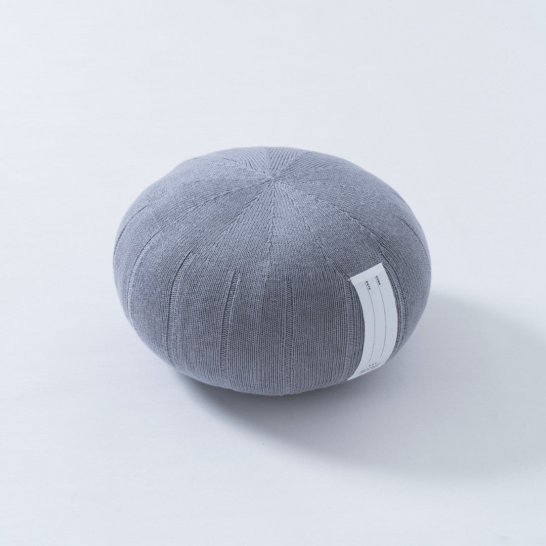 Japanese zafu meditation cushion ZAF RITUAL, Lagoon Gray — firm meditation pillow