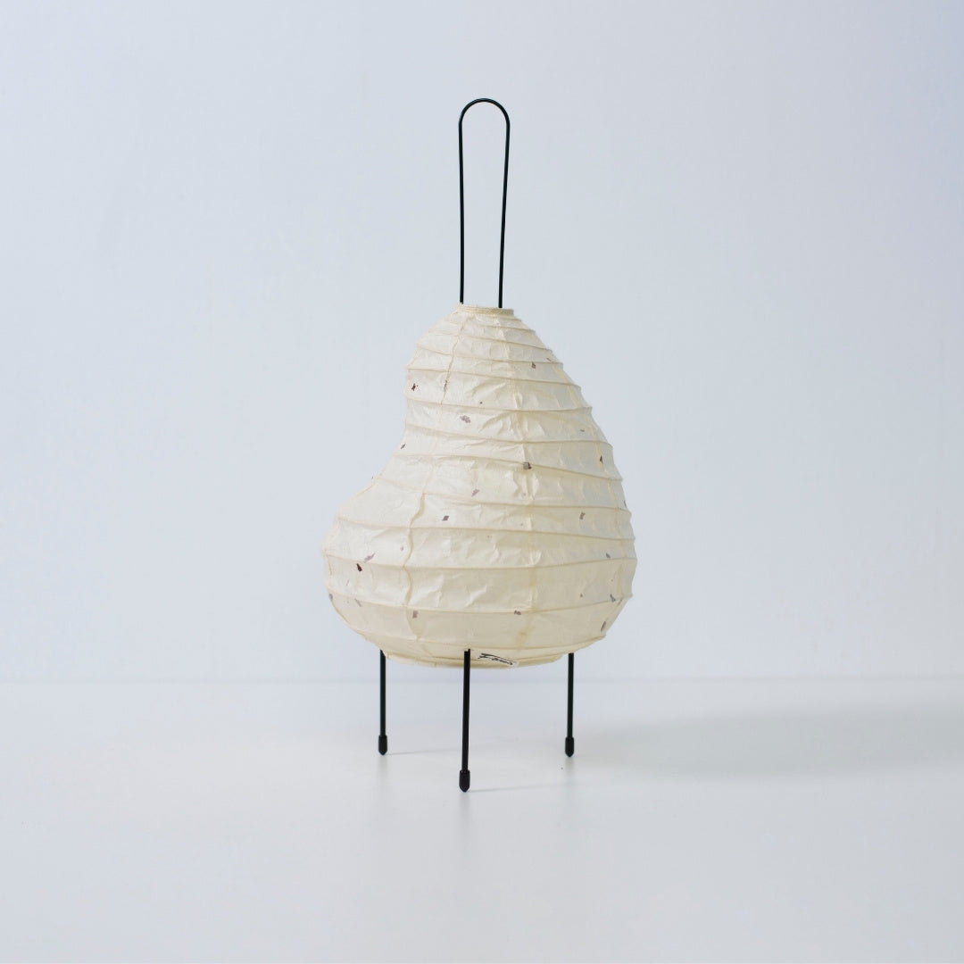 Japanese Paper Floor Lamp “BEANS LIGHT” Small – Compact Modern Paper Standing Lamp for Cozy Spaces