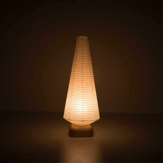 Japanese Paper Table Lamp "Tree" – Elegant Paper Lamp for Japandi living room