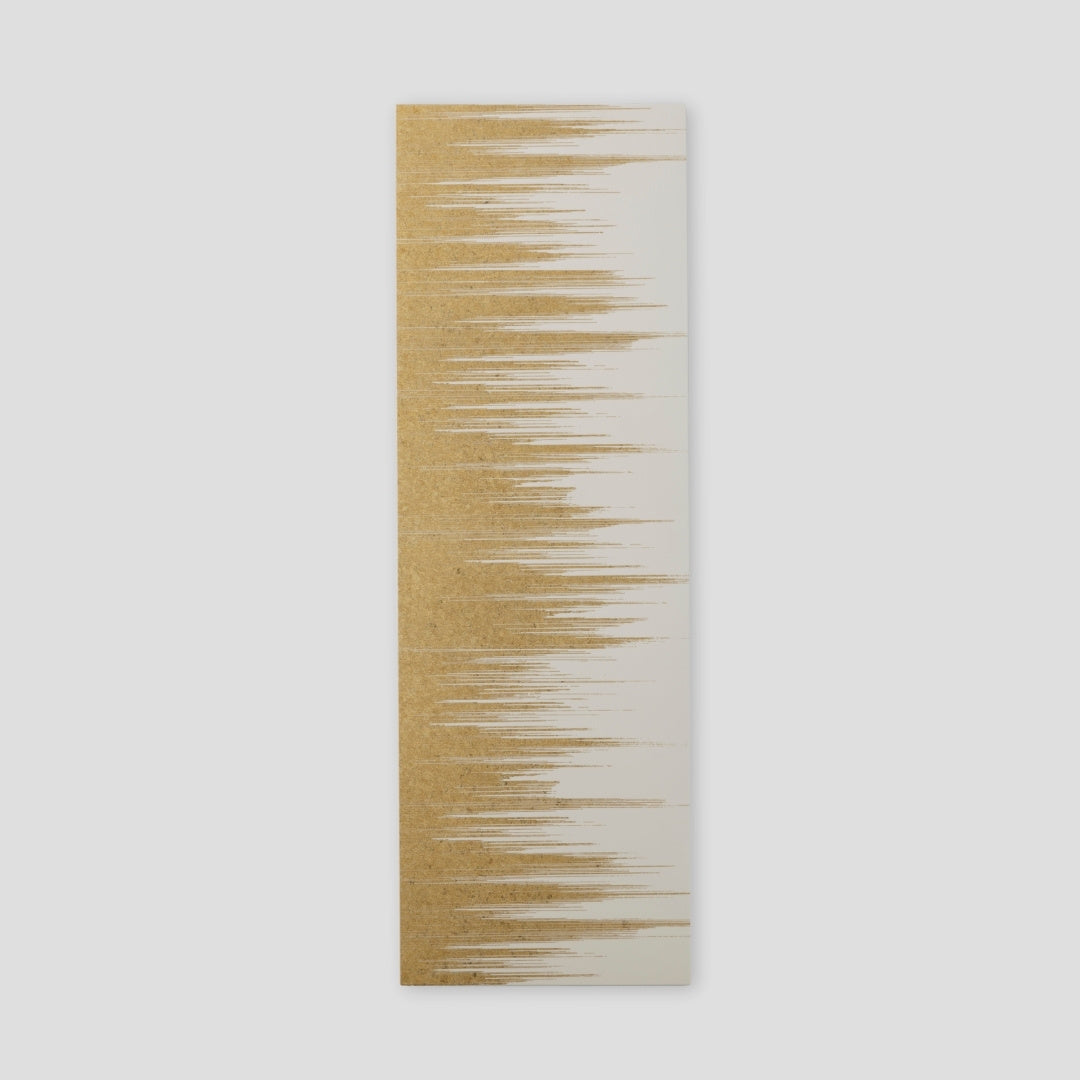 "Wabi Sabi Japanische Wandkunst „Kushibiki“ weiß groß – minimalistische Wanddeko aus Kanazawa"