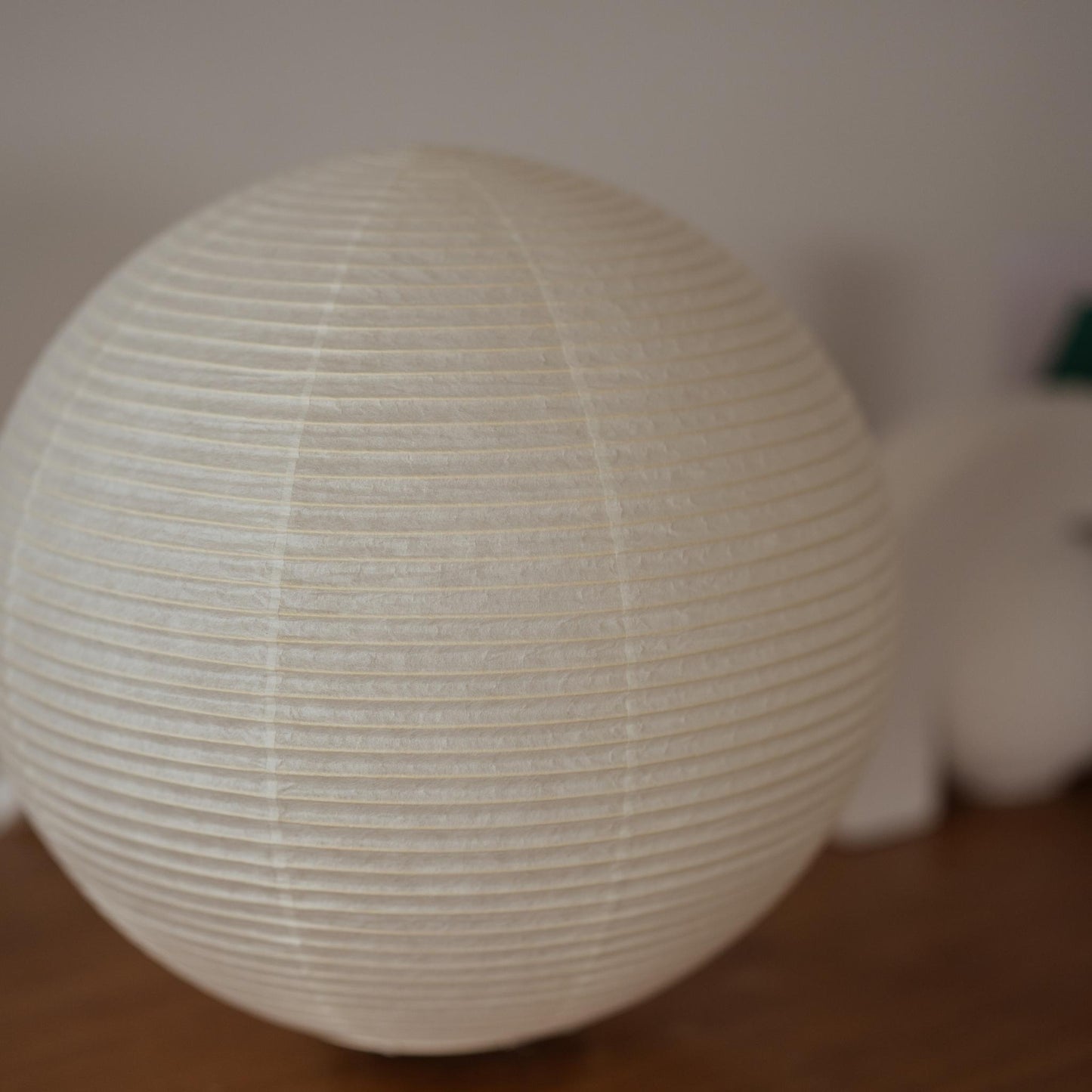 Paper Floor Lamp Paper Moon 05 – Japanese Washi Lamp with Serene Warm Light for Bedroom