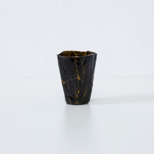 Pentagon Kintsugi Cup "Tenmoku" Black 03