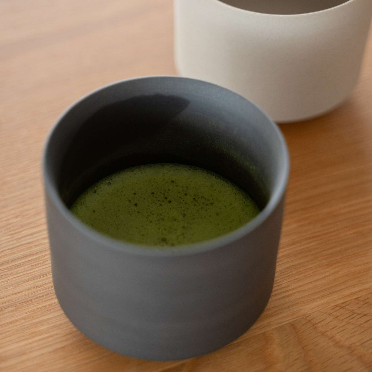 Japansk Matcha Skål Sort | Håndlavet Banko Keramik Matcha Chawan Skål til Ceremoniel Te