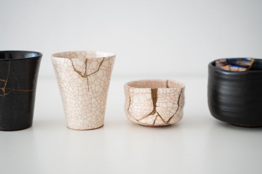 Introducing the the Kintsugi Drinkware Series by Taku Nakano: Embracing Imperfection