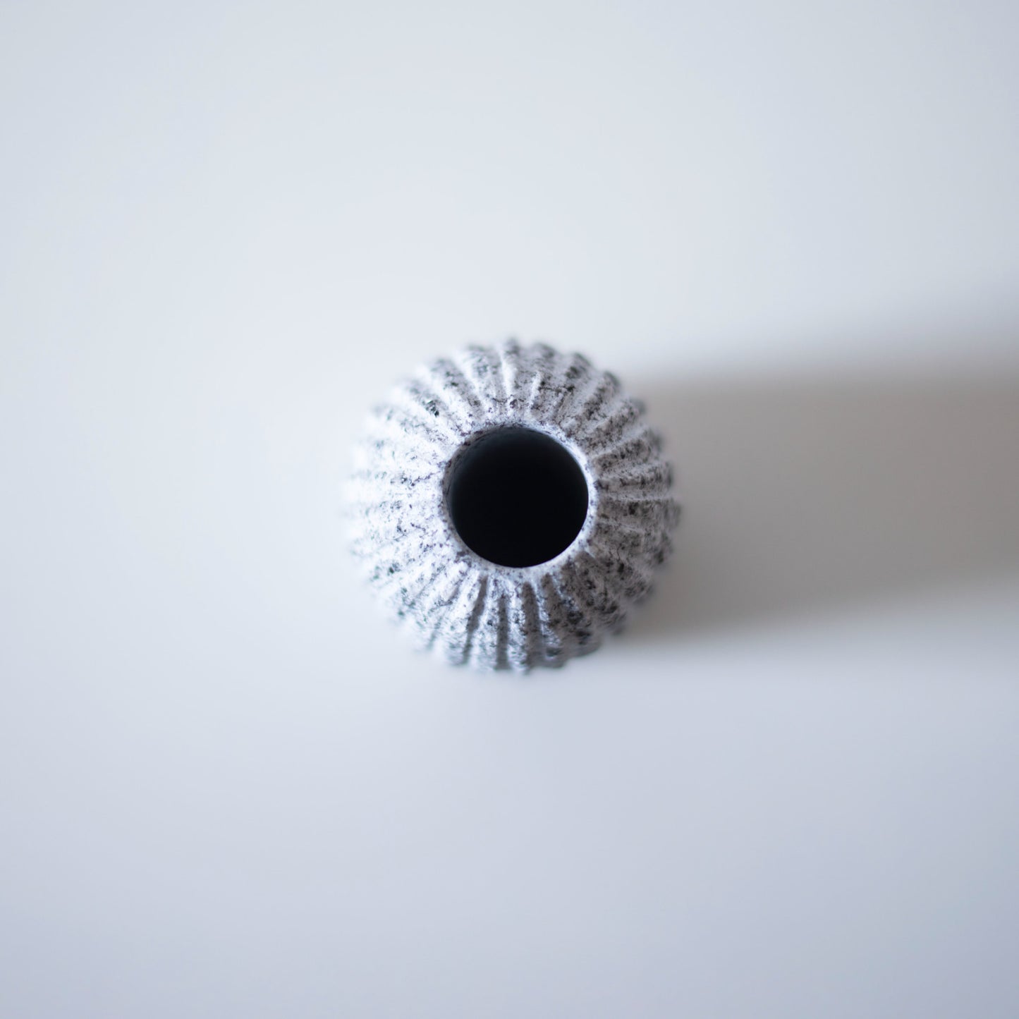 Japanese Aji stone flower vase