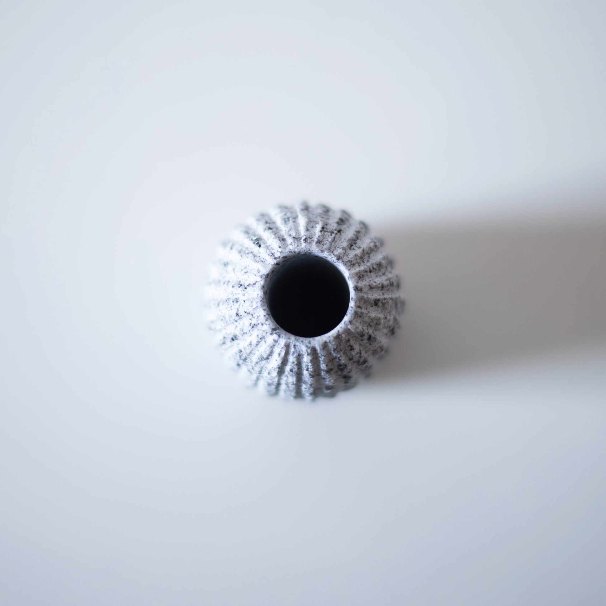 Japanese Aji stone flower vase