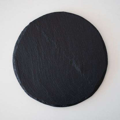 Japanese Inkstone Plate Rough Cut Round