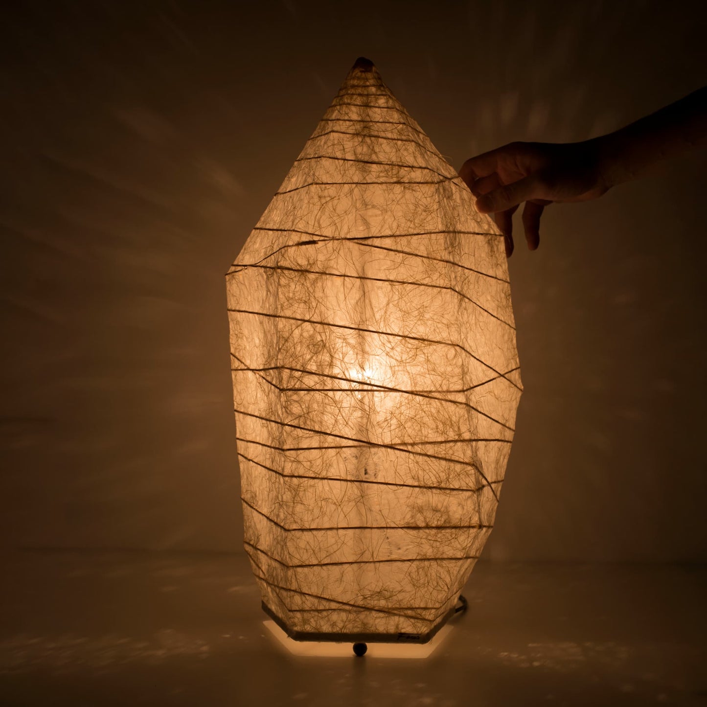 Japanese Washi Paper Floor Lamp “PAPER STONE”