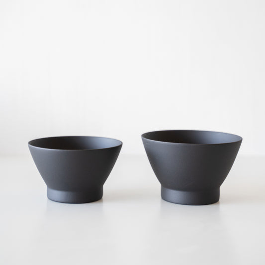 Bamboo Charcoal Coated Tableware Series - Kurawanka Bowl Set