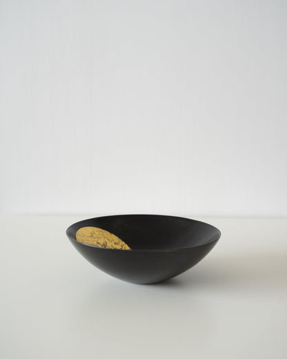 Hazy Moon - Gold Leaf Lacquerware Bowl