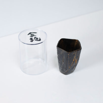 Pentagon Kintsugi Cup "Tenmoku" Black 01