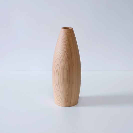 Cedar Vase Natural Wood
