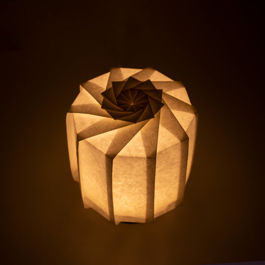 Japanese Origami Paper Lamp - tutu