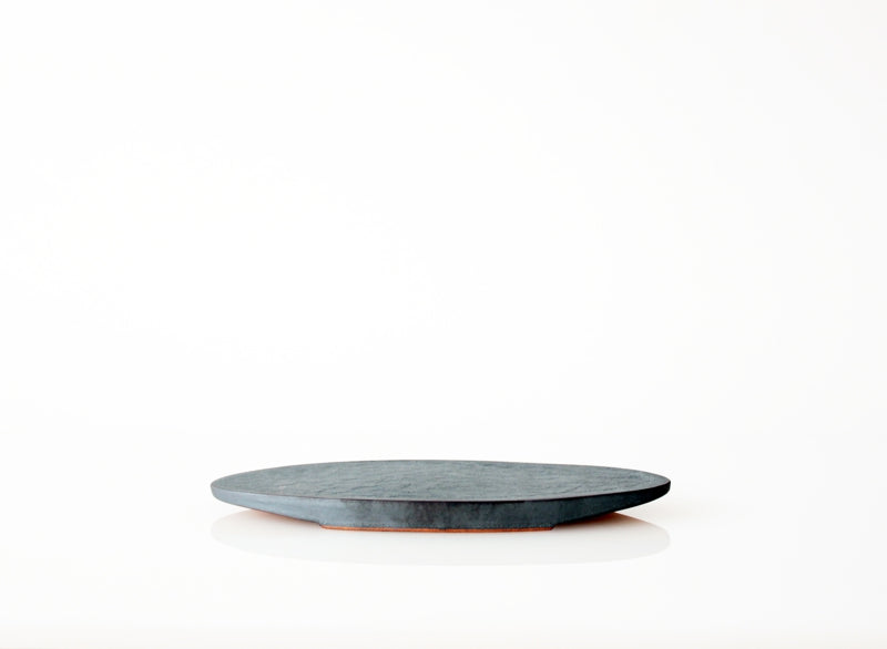 Japanese Tile Flat Plate Oval