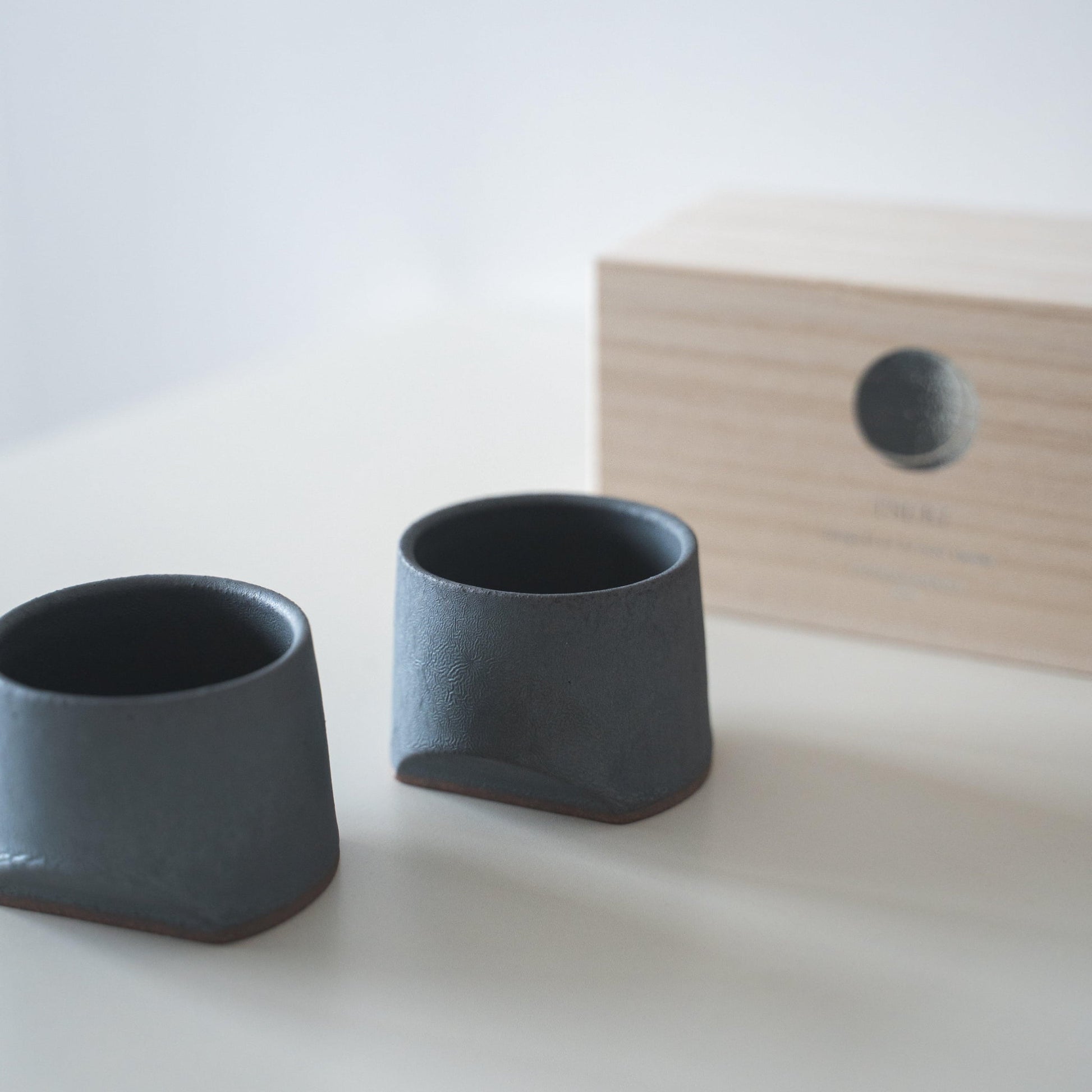 Japanese Tile Sake Cups