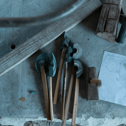 A workshop where the rare Awaji stone is carefully crafted into beautiful objects.