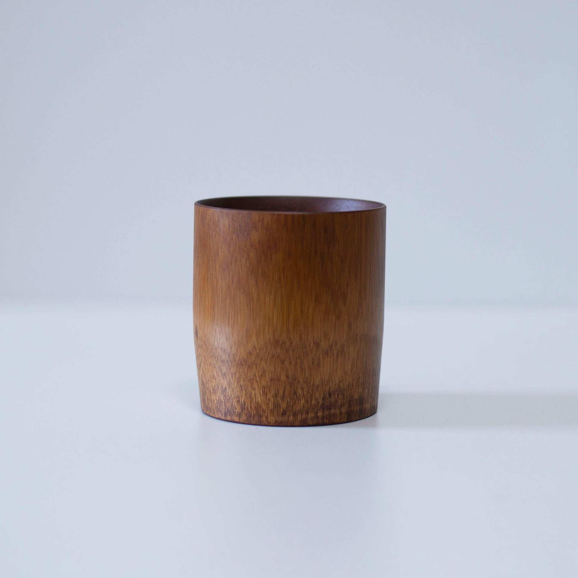 Japanese bamboo cup crafted with traditional techniques from Kyoto, Japan.