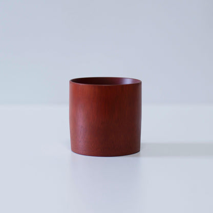 Japanese bamboo cup crafted with traditional techniques from Kyoto, Japan.