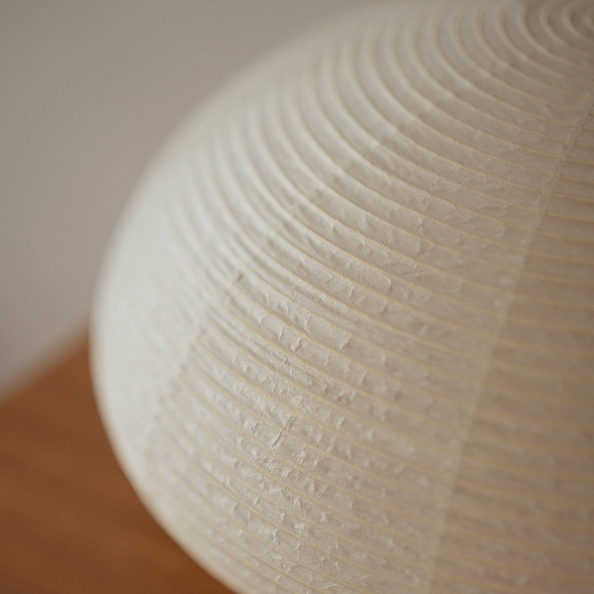 Japanese Floor Lamp Paper Moon 04 – Low Washi Paper Lighting for Japandi Style Home