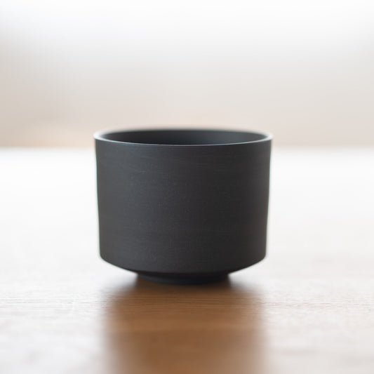 Japanese Matcha Bowl Black | Traditional Japanese Matcha Chawan Bowl Handcrafted in Japan