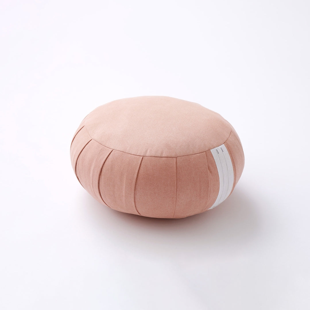 Japanese meditation cushion Zafu "ZAF MASTER" Smoky Rose handmade meditation pillow