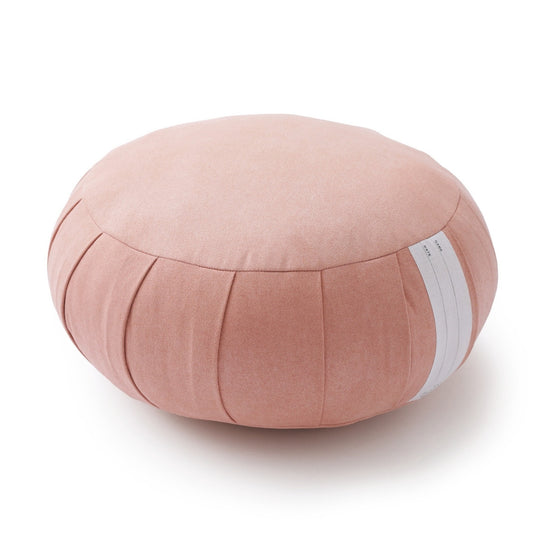 Japanese meditation cushion Zafu "ZAF MASTER" Smoky Rose handmade meditation pillow