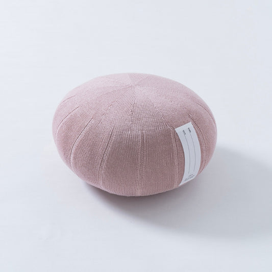 Japanese zafu meditation cushion ZAF RITUAL, Misty Rose — ergonomic meditation pillow
