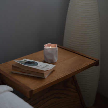 Japanese Scented Candle – Handcrafted Seto Ware Candle for Relaxing Night Ambience