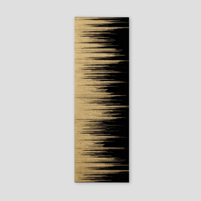 Wabi sabi Japanese wall art “Kushibiki” black large – handcrafted wall decor from Kanazawa