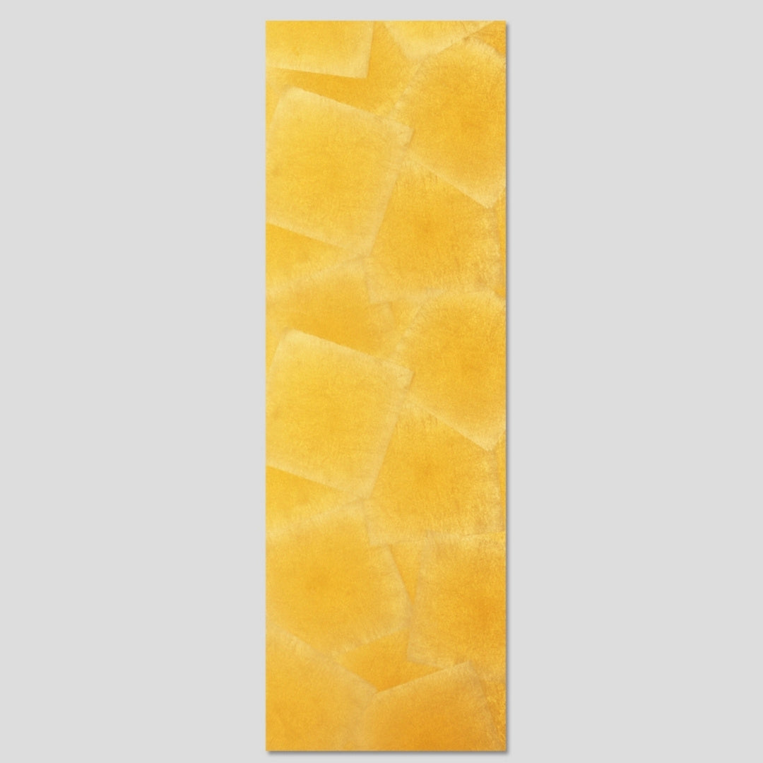 Ranman L Japanese wall art panel | wabi sabi wall decor full bloom gradation gold leaf