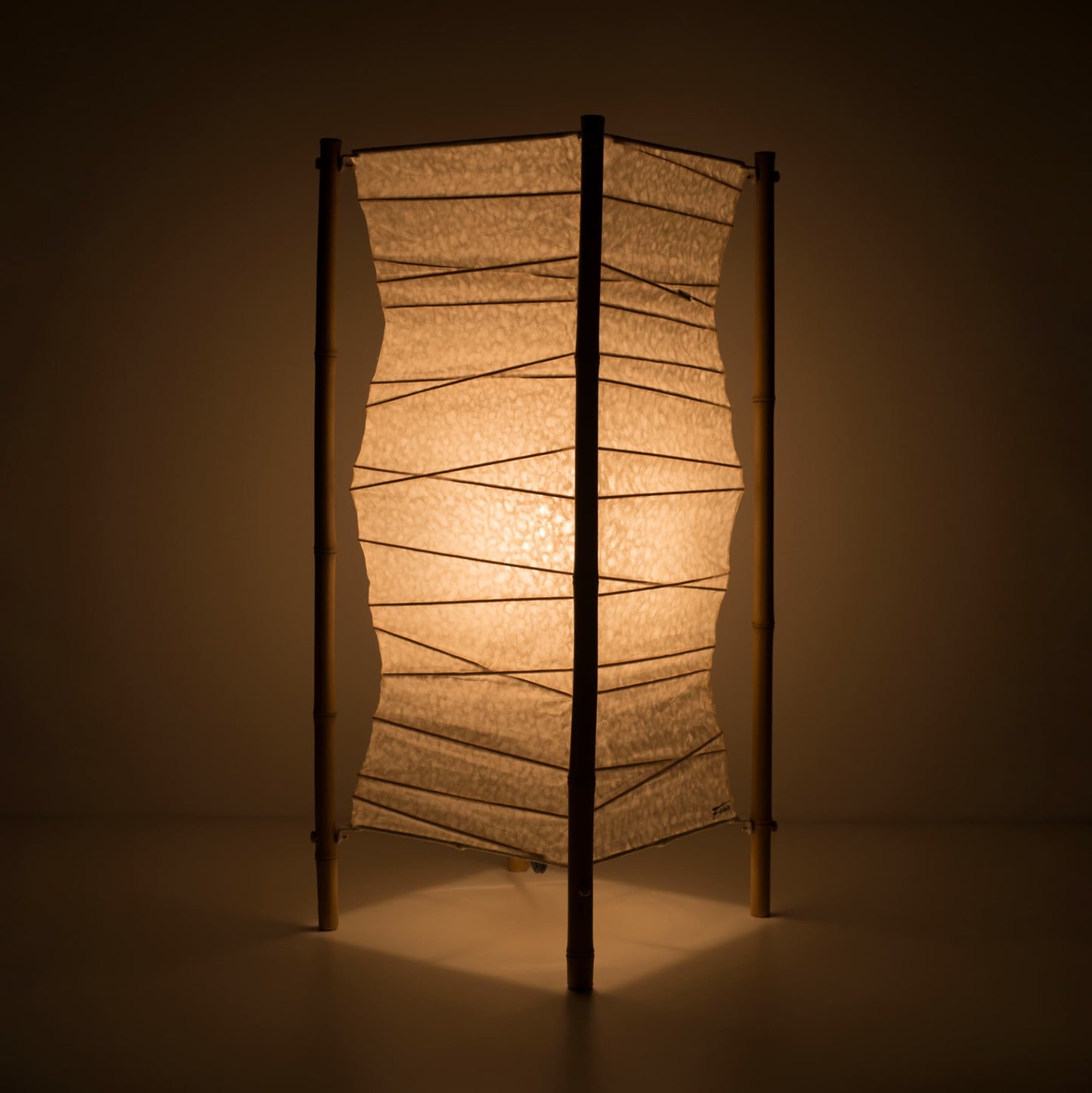 Japanese paper floor lamp "Nippon 02"