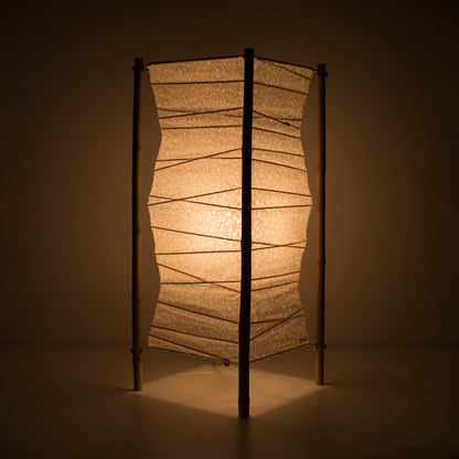 Japanese paper floor lamp "Nippon 02"