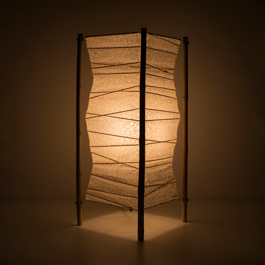 Japanese paper floor lamp "Nippon 02"