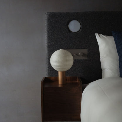 Japanese Paper Table Lamp “TORCHIN CIRCLE"