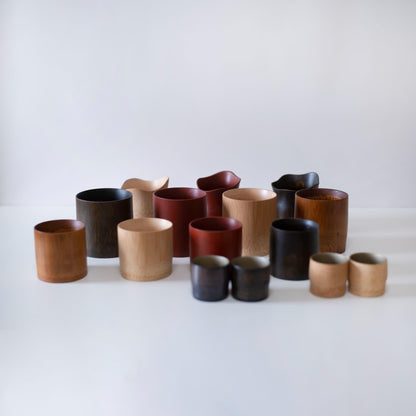 Japanese Bamboo Cups: Various Styles & Designs